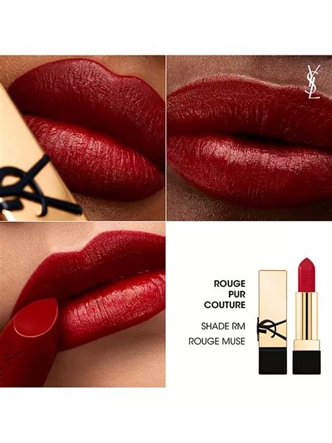 ysl rouge pur couture 68 bordeaux fatal|ysl rouge muse.